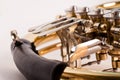 Fragment french horn Royalty Free Stock Photo