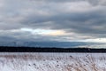 Fragment of a frozen lake