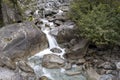 Fragment of gorgeous NardÃÂ¬s Waterfall located Val di Genova. Trentino