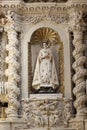 Fragment of the interior of the Catholic basilica.