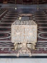 Fragment of the interior of the Church of the Holy Sepulchre in Jerusalem, Israel. Royalty Free Stock Photo