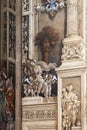 Fragment of the interior of Santa Maria Novella basilica, Florence