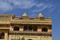 Fragment of Majestic Amer Fort in Jaipur Rajasthan India Royalty Free Stock Photo