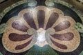 Fragment of a marble floor in the Medici Chapel Cappelle Medicee built in the 16th century in Florence