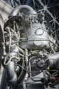 The most powerful liquid-propellant rocket first-stage engine made in Russia, burns 2393 kg of fuel in 1 second Royalty Free Stock Photo