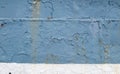 Fragment of an old metal surface painted with gray and white paint Royalty Free Stock Photo