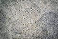 Fragment of the old textured gray cement wall Royalty Free Stock Photo