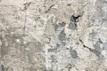 Fragment of the old wall with decaying and fallen off plaster Royalty Free Stock Photo