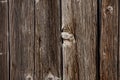 Fragment of old wooden door in villages Royalty Free Stock Photo