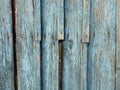 Fragment of an old wooden fence closeup Royalty Free Stock Photo