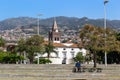 Fragment of the People Square, Funchal, Madeira