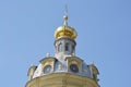 Fragment of Peter and Paul Cathedral Royalty Free Stock Photo