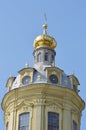 Fragment of Peter and Paul Cathedral Royalty Free Stock Photo