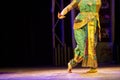 Fragment photo of indian dancer, Legs fragment photo of indian kuchipudi dancer.