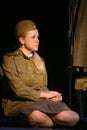 A fragment of the play about the second world war