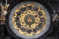 Fragment of prague astronomical clock