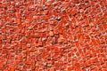 Fragment of red mosaic Royalty Free Stock Photo