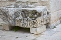 Fragment of the remains of the 3rd century Diocletian Palace, Split, Croatia