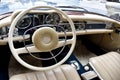 Fragment retro car Royalty Free Stock Photo