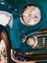 Fragment of Retro Car Royalty Free Stock Photo
