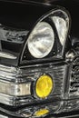 Fragment of Retro Car Royalty Free Stock Photo