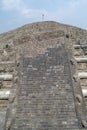 A fragment of the step pyramid in Teotihuacan