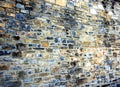 Fragment of stone wall as interesting solid background Royalty Free Stock Photo