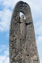 Fragment to the Taras Shevchenko monument in Lviv, Ukraine Royalty Free Stock Photo