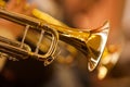 Fragment trumpet Royalty Free Stock Photo