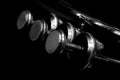 Fragment trumpet Royalty Free Stock Photo