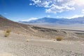 Fragment of Ubehebe Crater in Death Valley National Park, California, United States Royalty Free Stock Photo