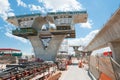 Road under reconstruction Royalty Free Stock Photo