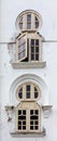 Windows of Panggung Bandaraya DBKL Royalty Free Stock Photo