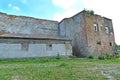 Fragment of the western wall of the Labiau Order Castle. Polessk, Kaliningrad region Royalty Free Stock Photo