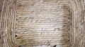 Fragment of wicker basket. Close up wicker basket texture for use as background . Woven basket pattern and texture Royalty Free Stock Photo