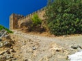 Fragocastelo castle in Crete island