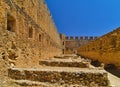 Fragocastelo castle in Crete island, Greece.