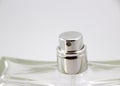 Fragrance bottle close up Royalty Free Stock Photo