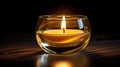 fragrance candle glass Royalty Free Stock Photo