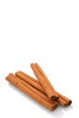 Cinnamonsticks,cinnamon sticks isolated on white background Royalty Free Stock Photo