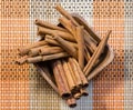 Fragrant cinnamon sticks