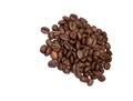 Fragrant coffee beans.