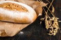 Fragrant fresh-baked rye bread