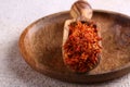 Fragrant oriental spice saffron