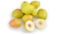 Fragrant pear fruit Royalty Free Stock Photo