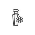 Fragrant perfume line icon Royalty Free Stock Photo