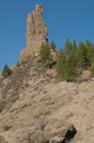 The Fraile rock in The Nublo Natural Monument.