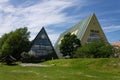 The Fram Museum facade in Oslo, Norway. Royalty Free Stock Photo