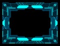 Frame abstract technology future interface hud Royalty Free Stock Photo