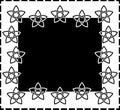 Frame based on a 5-point Celtic star knot